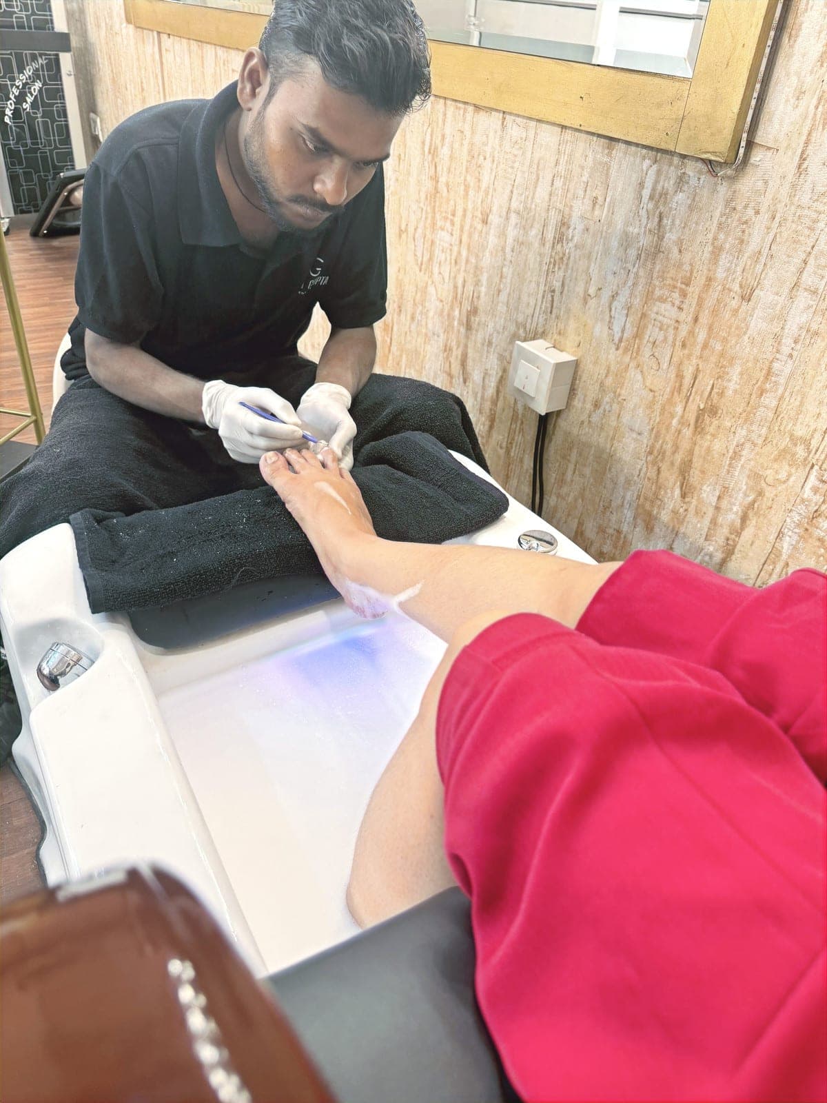 Pedicure at MG Makeovers