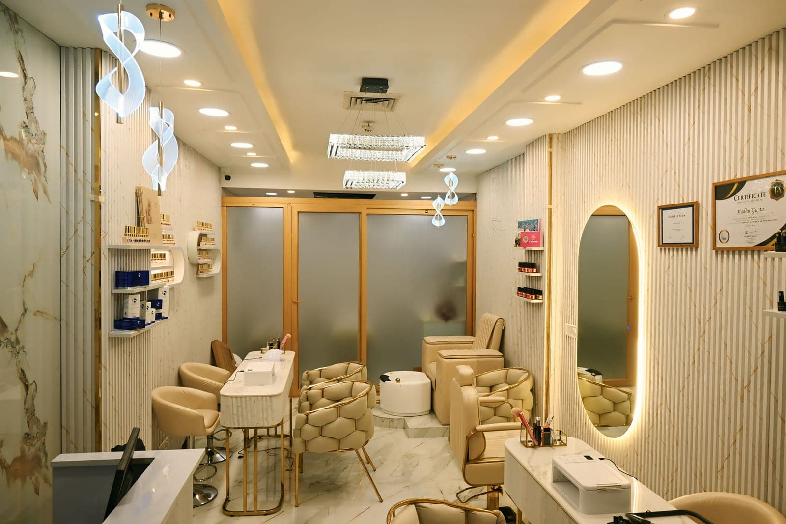 Photograph from the MG | Nails, Lashes, Brows & Facials page, MG Makeovers