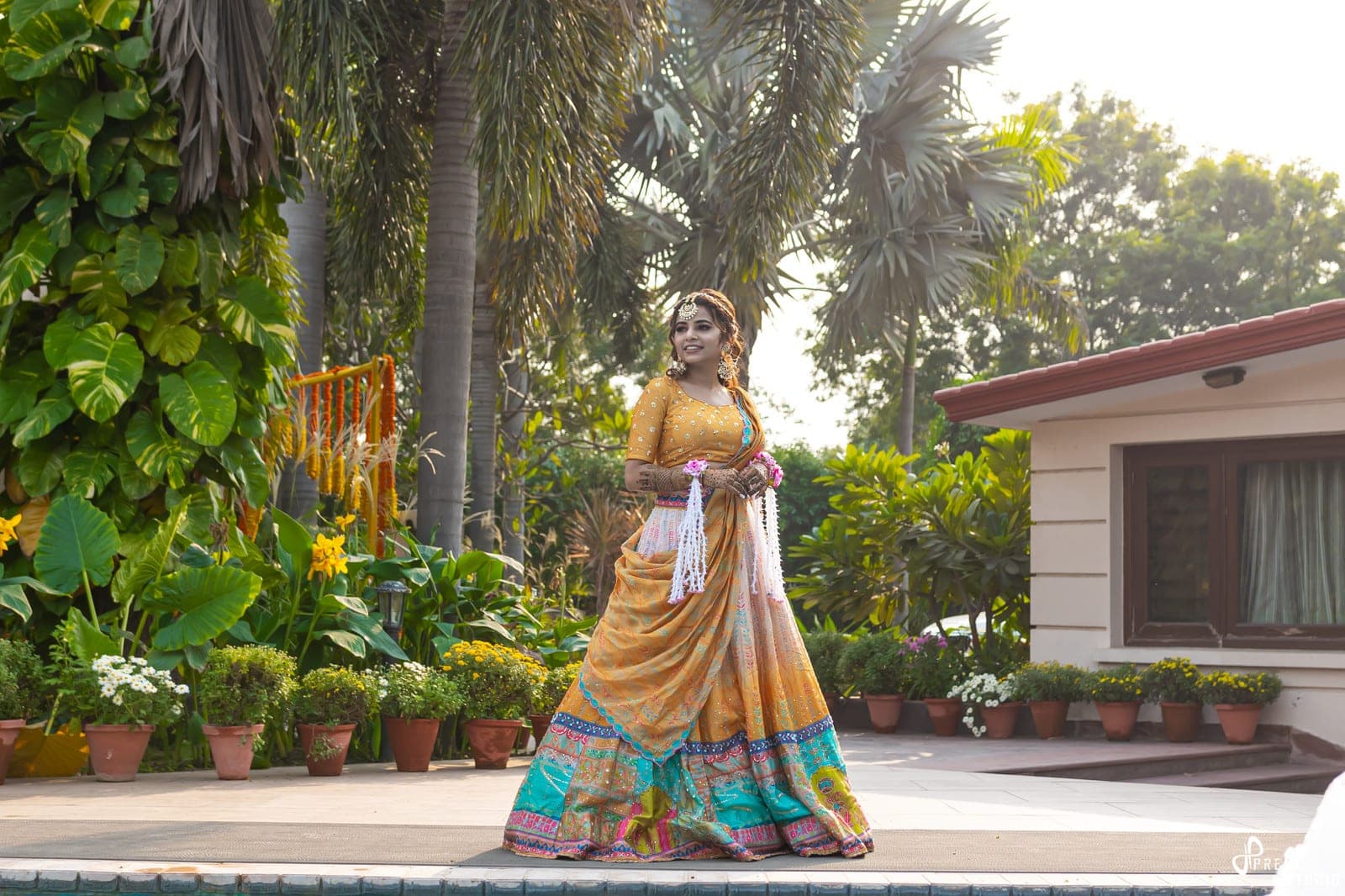 Haldi Ceremony Bride