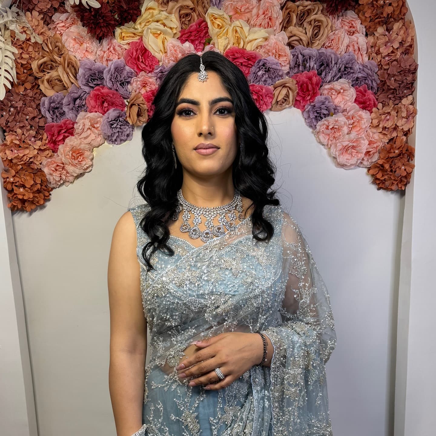 Reception makeup look by MG Makeovers
