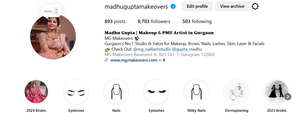 Follow MG Makeovers on Instagram: Discover Beauty Like Never Before.