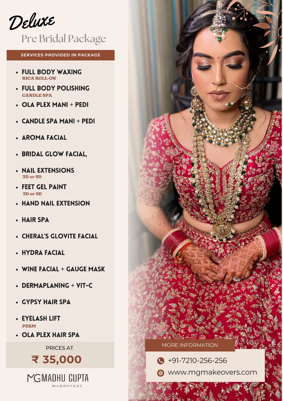 Deluxe Pre Bridal Package with Price