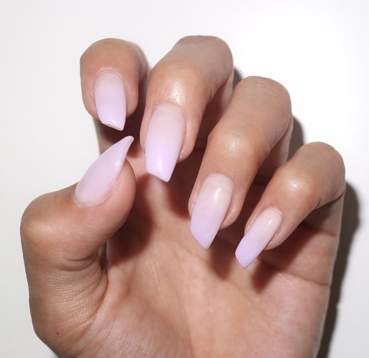 Lipstick Nail Shape for Extension