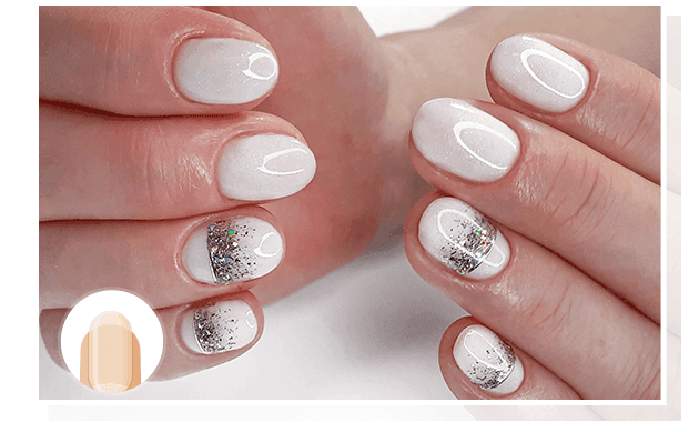 Round Nail Shape for Extensions