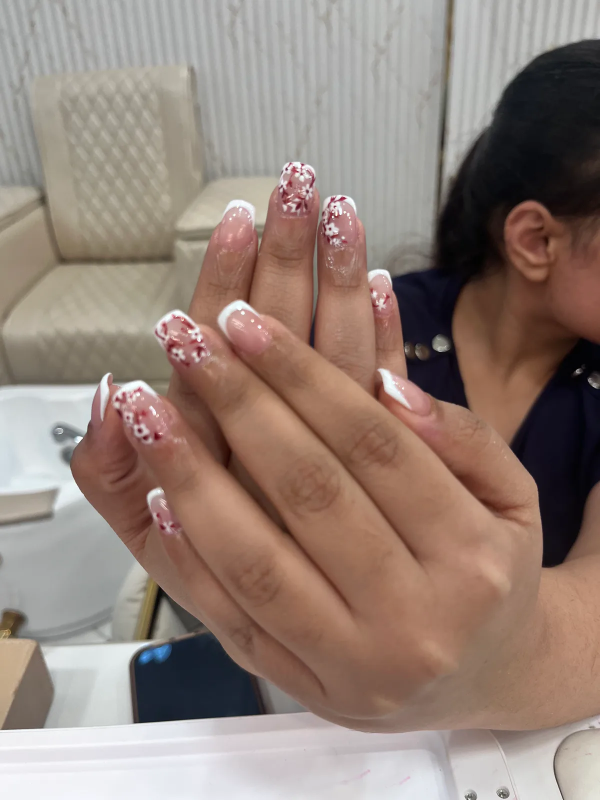 Pale Pink Glossy Nails Pale Pink Glossy Nails nail art created at MG Makeovers, Gurugram