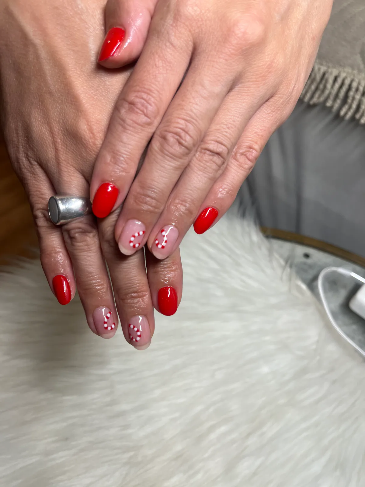Rose Pink Glitter Nails Rose Pink Glitter Nails nail art created at MG Makeovers, Gurugram