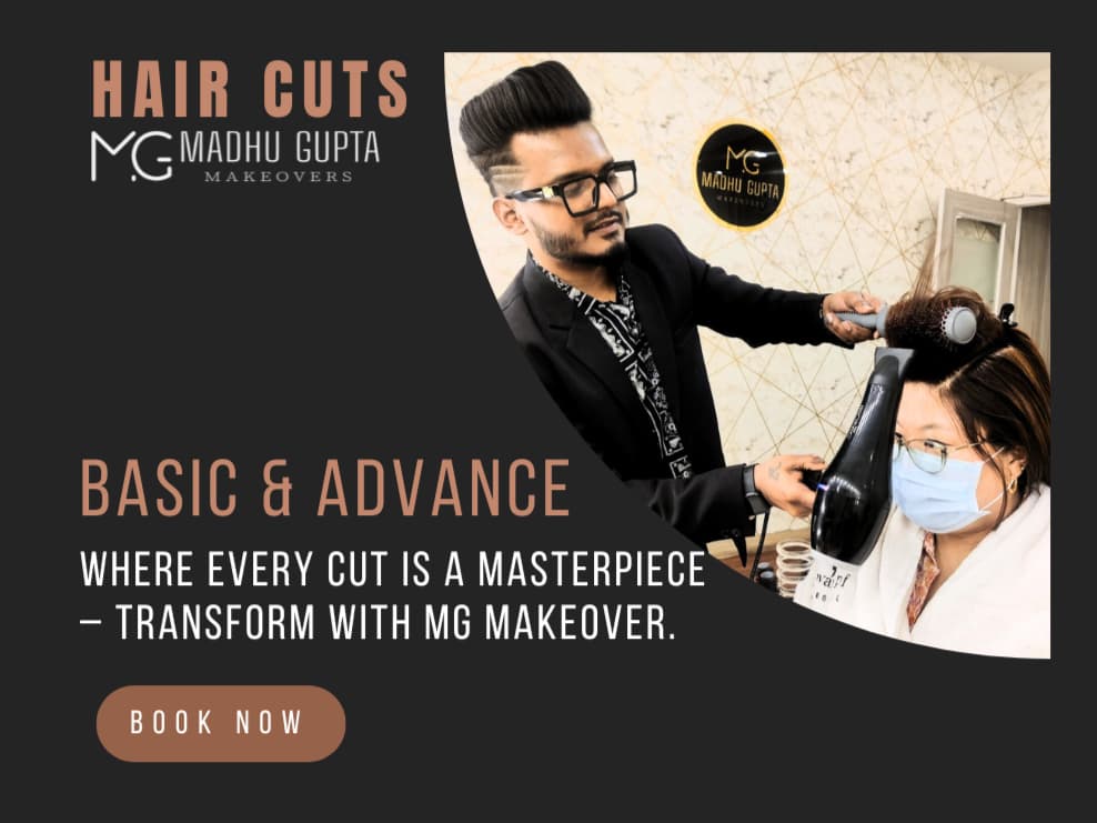 Buy 1 Get 1 Free Hair Cut Offer at MG Makeovers Studio for just ₹1500 !