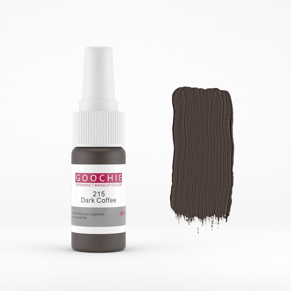 Goochie® PMU Pigment – Color #215 Dark Coffee