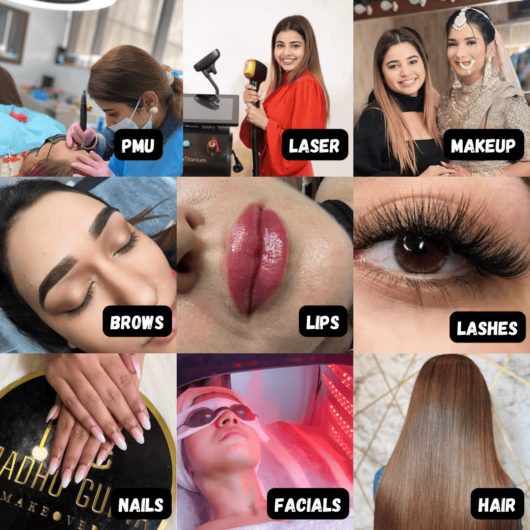 Services at MG Makeovers