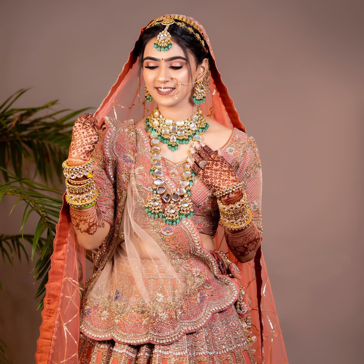 Bridal Makeup for Chanchal by MG Makeovers