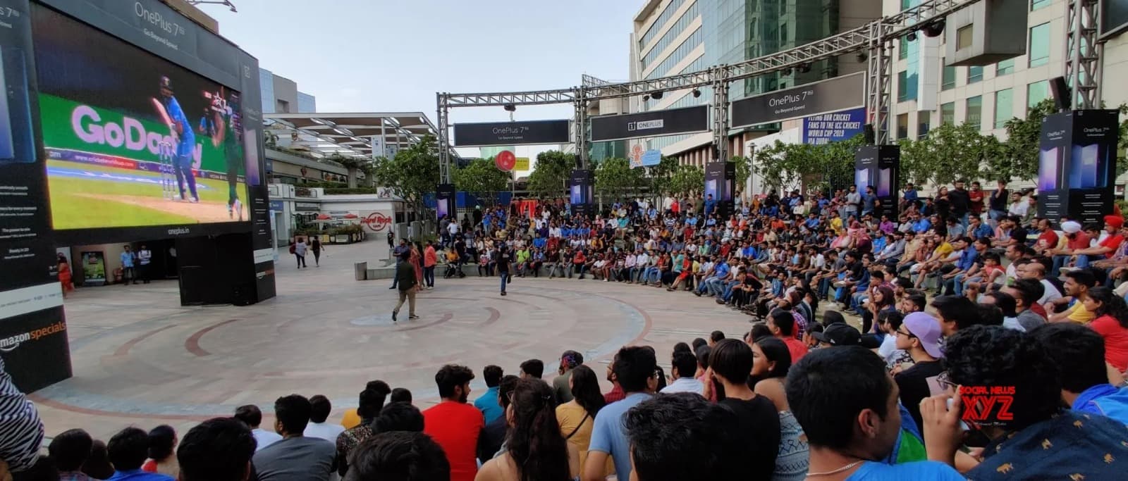 Attendees at Indian Cocktail Week in Gurgaon experiencing a security incident at India Vs pakistan.