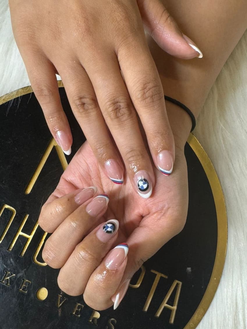BMW Nail Art Design