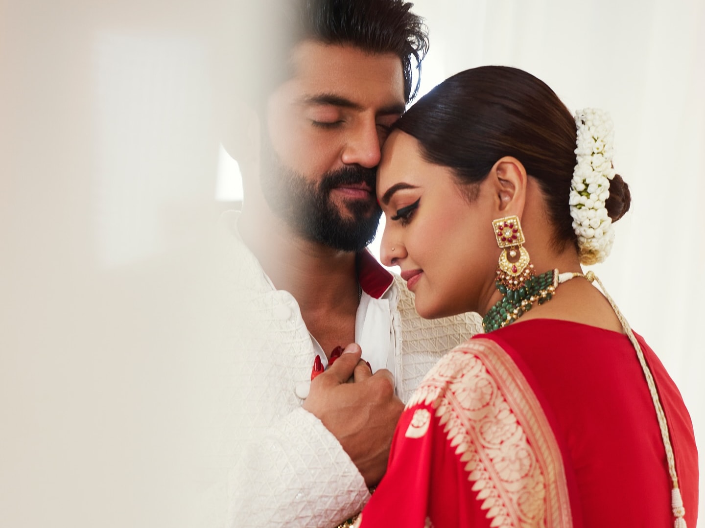 Wedding look of Sonakshi sinha