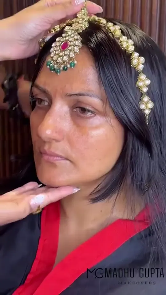 Before & After: Soft Glam Bridal Makeup