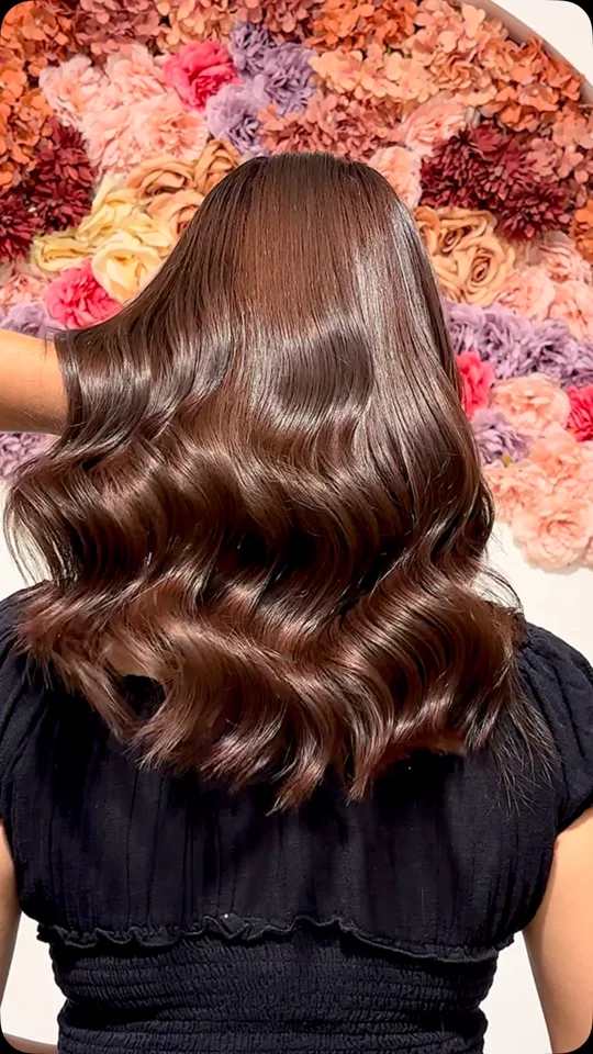 Warm Brunette Waves
