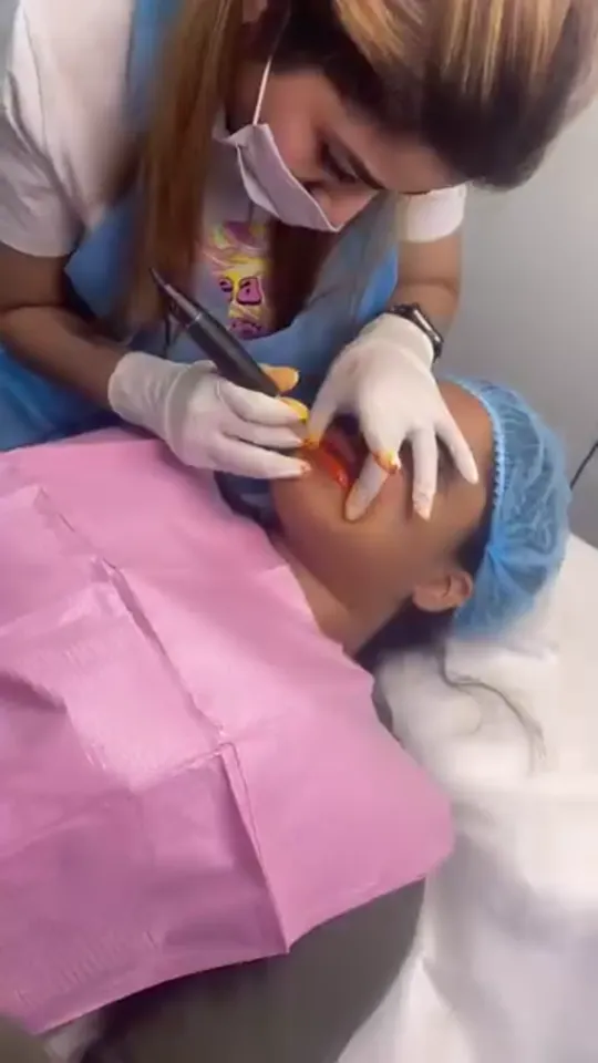 Inside a Lip Coloring Appointment