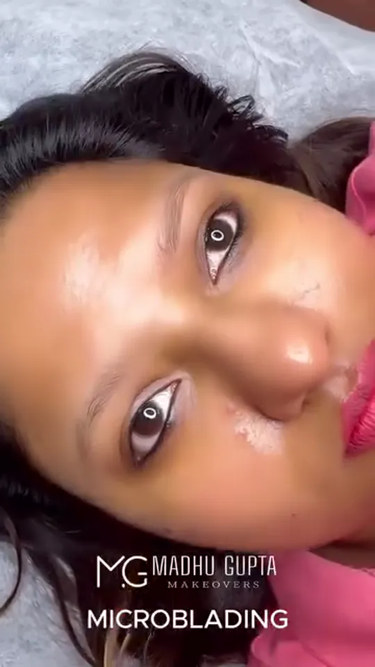 A Microblading Session